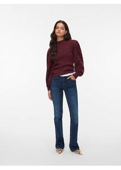 Vero Moda Sweter w kolorze bordowym ze sklepu Limango Polska w kategorii Swetry damskie - zdjęcie 187563146