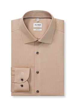 OLYMP Koszula "Level 5" - Body fit - w kolorze beżowym ze sklepu Limango Polska w kategorii Koszule męskie - zdjęcie 187563287
