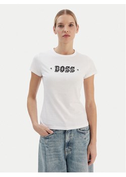 BOSS T-Shirt Endora 50545287 Biały Regular Fit ze sklepu MODIVO w kategorii Bluzki damskie - zdjęcie 187563339