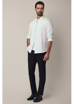 Spodnie Czarne Chino z Elastycznym Pasem z Bawełną Mikkeli ze sklepu Lancerto S.A. w kategorii Spodnie męskie - zdjęcie 187563597