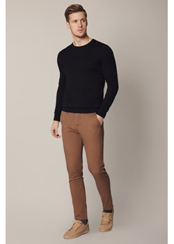 Spodnie Beżowe Chino z Bawełną Monaco ze sklepu Lancerto S.A. w kategorii Spodnie męskie - zdjęcie 187563607