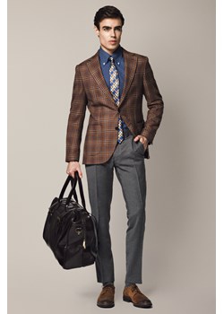 Spodnie Szare z Wełną Ricardo ze sklepu Lancerto S.A. w kategorii Spodnie męskie - zdjęcie 187563626