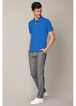 Spodnie w Kratę Szare Connor ze sklepu Lancerto S.A. w kategorii Spodnie męskie - zdjęcie 187563629