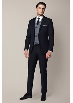 Spodnie Business Mix z Wełną Granat ze sklepu Lancerto S.A. w kategorii Spodnie męskie - zdjęcie 187563638