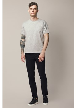 Spodnie Czarne z Bawełną Chino Nelson ze sklepu Lancerto S.A. w kategorii Spodnie męskie - zdjęcie 187563646