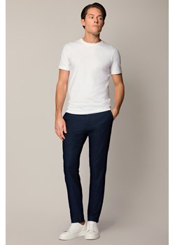 Spodnie Granatowe z Elastycznym Pasem Ignacio ze sklepu Lancerto S.A. w kategorii Spodnie męskie - zdjęcie 187563655