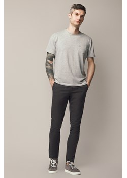 Spodnie Szare z Bawełną Chino Nelson ze sklepu Lancerto S.A. w kategorii Spodnie męskie - zdjęcie 187563657