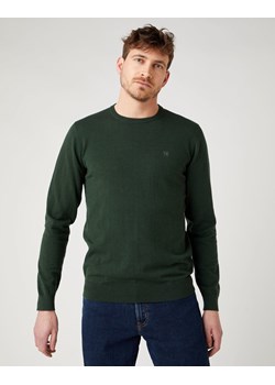 WRANGLER CREW KNIT MĘSKI SWETER KLASYCZNY DEEP FOREST W8A02PG08 112141655 ze sklepu YouNeedit.pl w kategorii Swetry męskie - zdjęcie 187563715