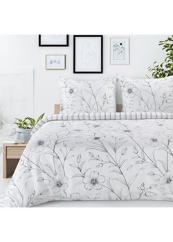 KOMPLET POŚCIELI SATYNOWEJ SPRING 33 140 X 200 CM BIAŁY ze sklepu lenaodniemowlakadoszkolniaka.pl w kategorii Pościele - zdjęcie 187564358