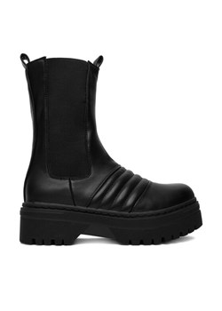 Sztyblety DeeZee 12888-5-BLACK PU Czarny ze sklepu eobuwie.pl w kategorii Botki - zdjęcie 187565048