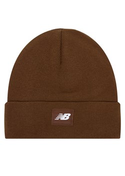 Czapka New Balance LAH13034ROK Brązowy ze sklepu eobuwie.pl w kategorii Czapki zimowe damskie - zdjęcie 187565059
