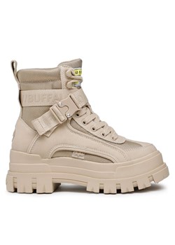 Trzewiki Buffalo Aspha Com1 BN16220651 Beżowy ze sklepu eobuwie.pl w kategorii Workery damskie - zdjęcie 187565068