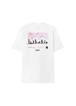 High Science Tee - Paper White ze sklepu Surf Inc w kategorii Bluzki damskie - zdjęcie 187566056