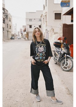 High Tides Box Tee - Acid Black ze sklepu Surf Inc w kategorii Bluzki damskie - zdjęcie 187566386