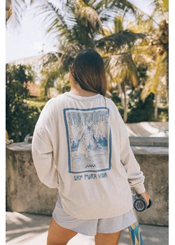 SRF Pura Vida LS - Denim Blue ze sklepu Surf Inc w kategorii Bluzki damskie - zdjęcie 187566419