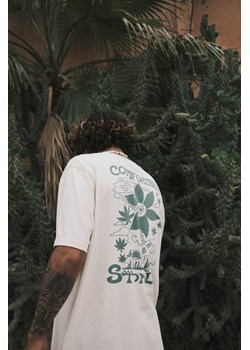 Comfortably Stoned Tee - Super Natural ze sklepu Surf Inc w kategorii T-shirty męskie - zdjęcie 187566806