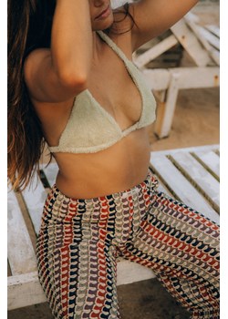 Frotte Triangle Bra - White Sage ze sklepu Surf Inc w kategorii Bluzki damskie - zdjęcie 187567139