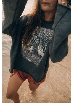 Just Swimming Crewwide - Stonewashed Black ze sklepu Surf Inc w kategorii Bluzy damskie - zdjęcie 187567215