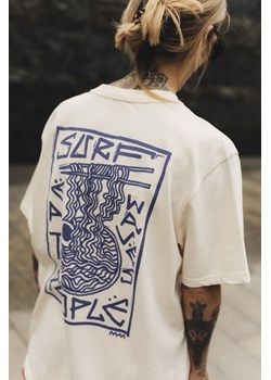 Surf Ramen Tee - Super Natural ze sklepu Surf Inc w kategorii Bluzki damskie - zdjęcie 187567466