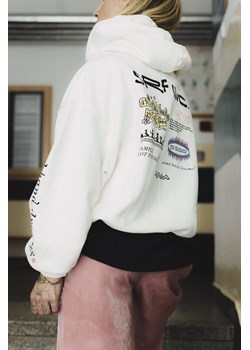 Uninstall Bad Hoodie - Vintage White ze sklepu Surf Inc w kategorii Bluzy damskie - zdjęcie 187567706