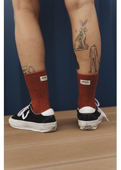 Just Pleasure Wool Socks - Terra ze sklepu Surf Inc w kategorii Skarpetki damskie - zdjęcie 187567717