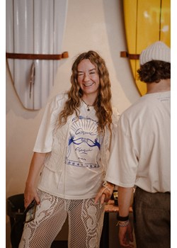 Cosmic Pleasure Box Tee - Vintage White ze sklepu Surf Inc w kategorii Bluzki damskie - zdjęcie 187567856