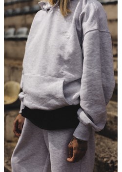 SRF Simple Hoodie - Light Grey ze sklepu Surf Inc w kategorii Bluzy damskie - zdjęcie 187568027