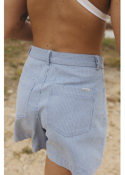 Denim Stripe Shorts - Light Blue ze sklepu Surf Inc w kategorii Szorty - zdjęcie 187568158