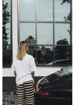 Zebra Crochet Pants - Super Natural ze sklepu Surf Inc w kategorii Spodnie damskie - zdjęcie 187568159