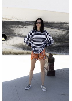 Floral Ethereal Shorts - Orange Haze ze sklepu Surf Inc w kategorii Szorty - zdjęcie 187568469