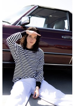 No Gripe Just Stripe LS - Space Black ze sklepu Surf Inc w kategorii Bluzki damskie - zdjęcie 187568485