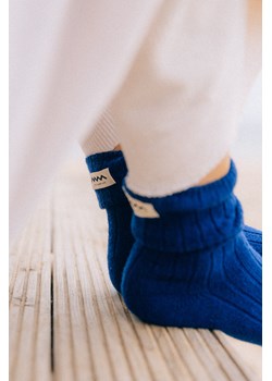 Just Pleasure Wool Socks - Deep Blue ze sklepu Surf Inc w kategorii Skarpetki damskie - zdjęcie 187568805