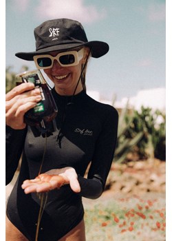 Safari Hat - Space Black ze sklepu Surf Inc w kategorii Kapelusze damskie - zdjęcie 187568909