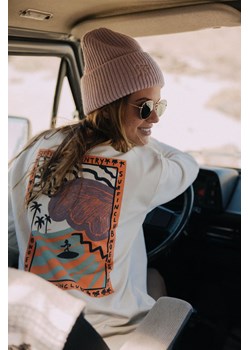 Organic Wave Sweat - Vintage White ze sklepu Surf Inc w kategorii Bluzy damskie - zdjęcie 187568999