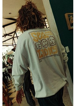 Sea Lions LS - Dirty White ze sklepu Surf Inc w kategorii T-shirty męskie - zdjęcie 187569179