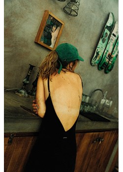 Twisted Ankle Dress - Black ze sklepu Surf Inc w kategorii Sukienki - zdjęcie 187569236