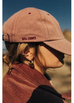 Sea Lions Cap - Indian Pink ze sklepu Surf Inc w kategorii Czapki z daszkiem damskie - zdjęcie 187569489