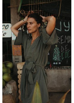 Kimono Dress - Olive ze sklepu Surf Inc w kategorii Sukienki - zdjęcie 187569726