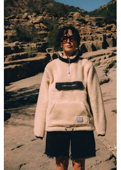 Amigo's Sherpa  - Vintage White ze sklepu Surf Inc w kategorii Bluzy damskie - zdjęcie 187569735