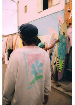 Tranqui Tranqui LS - Dirty White ze sklepu Surf Inc w kategorii T-shirty męskie - zdjęcie 187569767