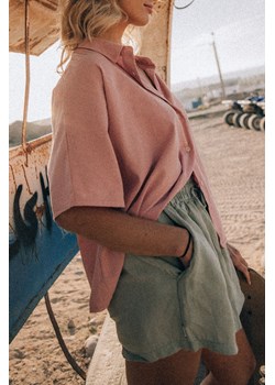 Seafoam Linen Shorts ze sklepu Surf Inc w kategorii Szorty - zdjęcie 187569878