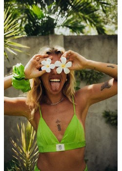 Cupro Bra - Lime ze sklepu Surf Inc w kategorii Bluzki damskie - zdjęcie 187570138