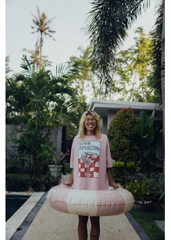 Wave Aperitivo Tee - Pink Kush ze sklepu Surf Inc w kategorii Bluzki damskie - zdjęcie 187570369