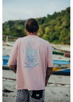 Wave Tiger Tee - Pink Kush ze sklepu Surf Inc w kategorii T-shirty męskie - zdjęcie 187570597