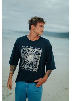 The Suner Tee - Acid Black ze sklepu Surf Inc w kategorii T-shirty męskie - zdjęcie 187570806