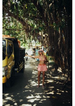 Frotte Shorts - Flamingo Pink ze sklepu Surf Inc w kategorii Szorty - zdjęcie 187570868