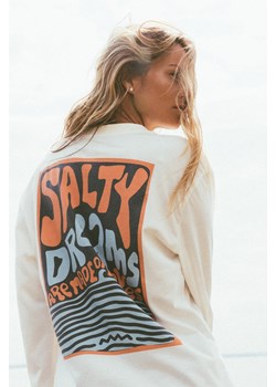 Salty Dreams LS - Vintage White ze sklepu Surf Inc w kategorii Bluzki damskie - zdjęcie 187571099
