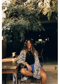 Animal Kimono - Silk Blend ze sklepu Surf Inc w kategorii Sukienki - zdjęcie 187571258