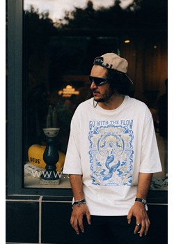 House Of Mermaids Box Tee - Vintage White ze sklepu Surf Inc w kategorii T-shirty męskie - zdjęcie 187571538