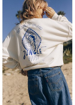 Feel Amazing Sweat - Vintage White ze sklepu Surf Inc w kategorii Bluzy damskie - zdjęcie 187571956